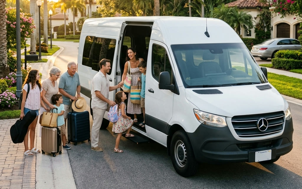Van Luxo 12 lugares Mercedes-Benz Sprinter